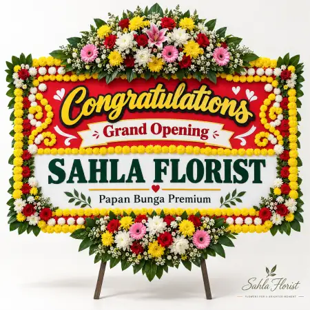 Papan Bunga Ucapan Selamat Cibeunying Kaler