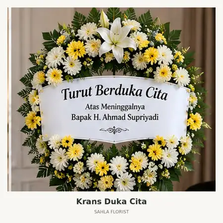 Krans Bunga Duka Cibeunying Kaler
